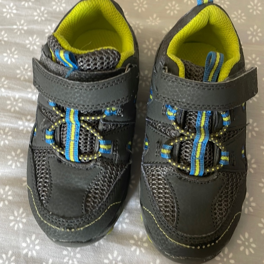 Boys gray sneakers. From Payless. Size 8